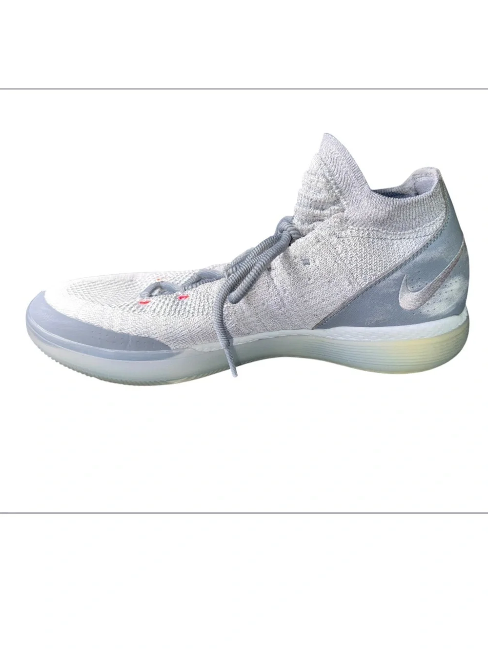 Nike KD Trey 5 VI Basketball Shoes Gray Men’s Size 12.5 Athletic Sneakers